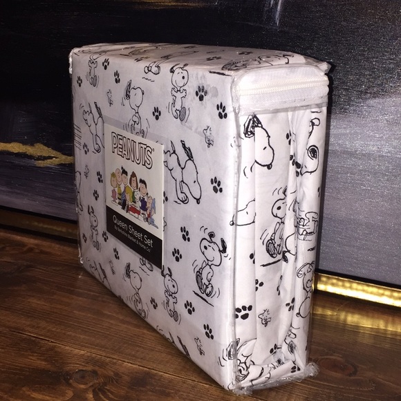 Snoopy peanuts queen sheet set - Picture 4 of 7
